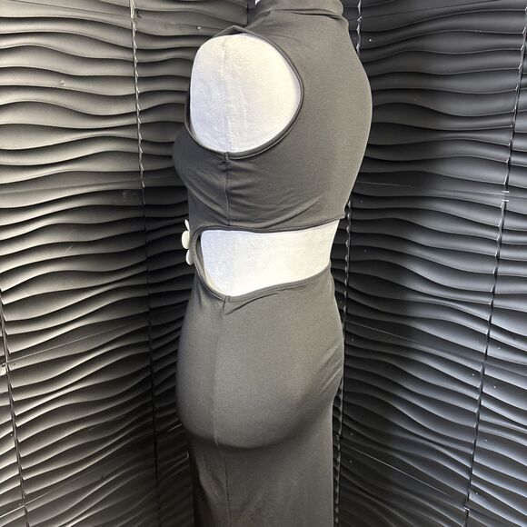 Sleeveless Flower Design Dress (A337) - Picture 5 of 6